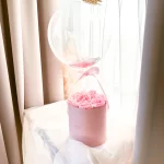 Air Balloon Box Valentijnsdag Roze