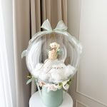 beer in ballon - bear balloon - beer - stuffed balloon - gevulde ballon - knuffel ballon - cuddly toy - teddy bear - kraam cadeau