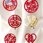 dubble geluk - double luck - shuangxi - bruiloft - geschenk