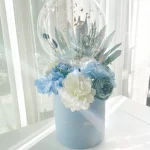 Flower Balloon Box Blauw