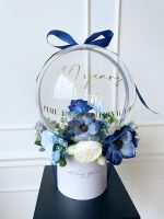 flower balloon - stuffed balloon - bloem ballon - bloem in ballon - bloemen in ballon - flowers in balloon