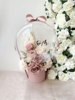 flower balloon - stuffed balloon - bloem ballon - bloem in ballon - bloemen in ballon - flowers in balloon
