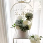 Flower Balloon Extravaganza Teal