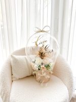 flower balloon - stuffed balloon - bloem ballon - bloem in ballon - bloemen in ballon - flowers in balloon