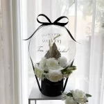 Flower Balloon Extravaganza Zwart