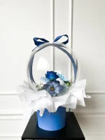 flower balloon - stuffed balloon - bloem ballon - bloem in ballon - bloemen in ballon - flowers in balloon