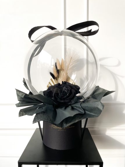 flower balloon - stuffed balloon - bloem ballon - bloem in ballon - bloemen in ballon - flowers in balloon