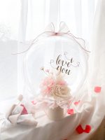 flower balloon - stuffed balloon - ballon - vday - valentijnsdag - valentine's day