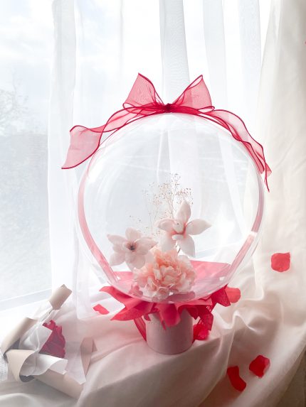 flower balloon - stuffed balloon - ballon - vday - valentijnsdag - valentine's day