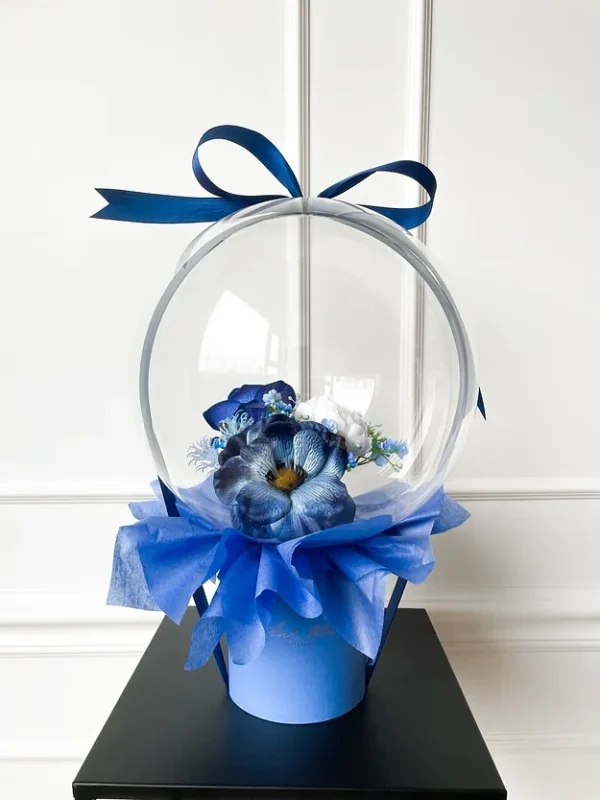 flower balloon - stuffed balloon - bloem ballon - bloem in ballon - bloemen in ballon - flowers in balloon