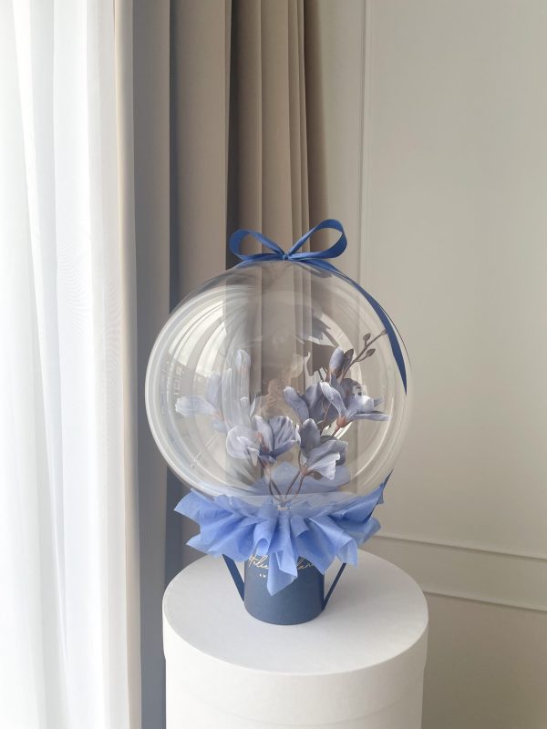 flower balloon - stuffed balloon - bloem ballon - bloem in ballon - bloemen in ballon - flowers in balloon