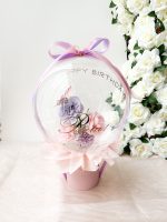 flower balloon - stuffed balloon - bloem ballon - bloem in ballon - bloemen in ballon - flowers in balloon