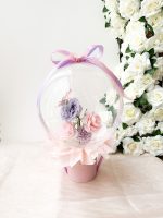 flower balloon - stuffed balloon - bloem ballon - bloem in ballon - bloemen in ballon - flowers in balloon