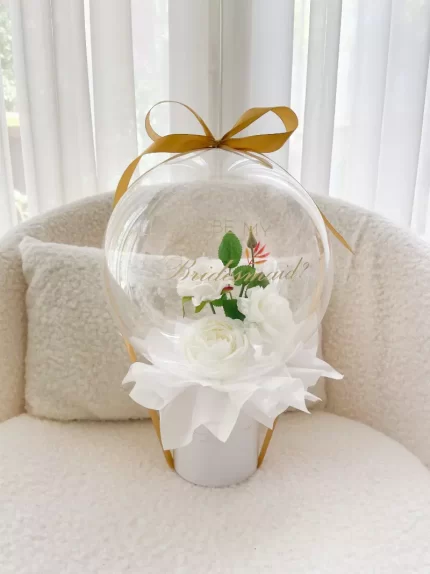 Flower Balloon Small Wit