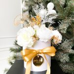 flower box - bloemen doos - kerst - kerst bloemen - kerst box