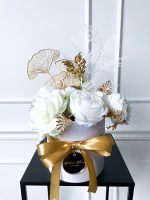 flower box - bloemen doos - kerst - kerst bloemen - kerst box