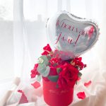 flower box - bloemen box - bloemen doos - flowerbox - valentijn - vday - valentijnsdag - valentine's day