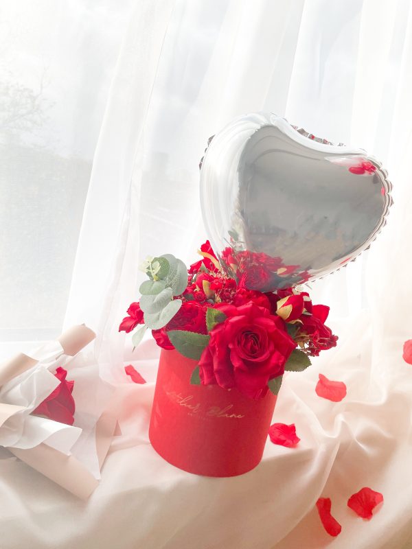 flower box - bloemen box - bloemen doos - flowerbox - valentijn - vday - valentijnsdag - valentine's day