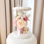 Flower Transparent Box Moederdag Roze Mix