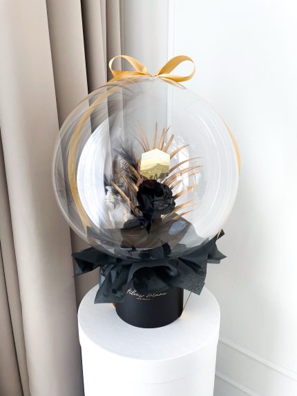 Kaäba - kaaba - flower balloon - stuffed balloon - bloem ballon - bloem in ballon - bloemen in ballon - flowers in balloon