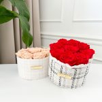 Longlife rozen, eternal rozen, eternal roses, longlife roses, flower box