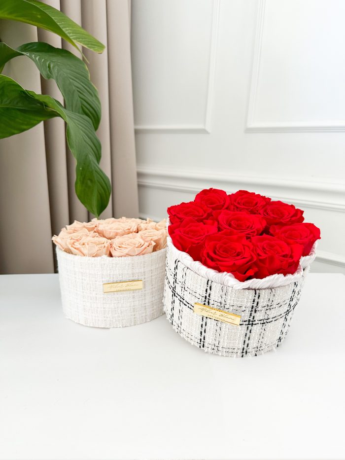 Longlife rozen, eternal rozen, eternal roses, longlife roses, flower box