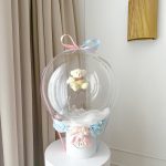 beer in ballon - bear balloon - beer - stuffed balloon - gevulde ballon - knuffel ballon - cuddly toy - teddy bear - kraam cadeau